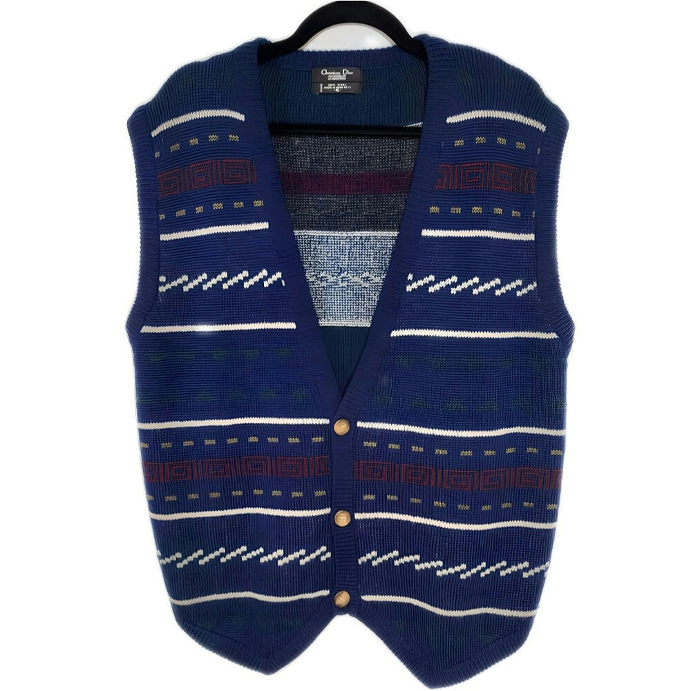 VTG Dior Men's Wool Sweater Vest